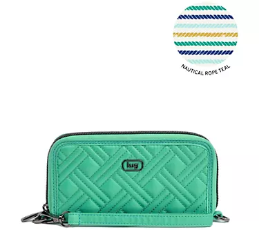 Lug Classic Wallet with Wristlet Strap - Whirly