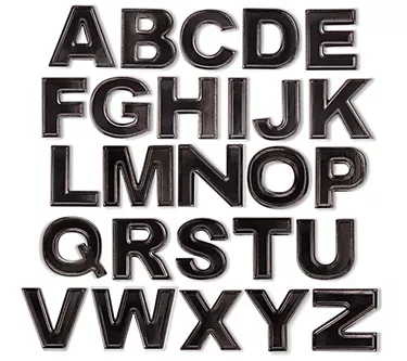 Lug Handbag Letter Charms