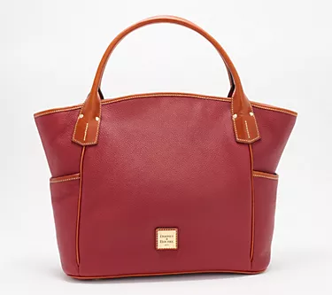 Dooney & Bourke Archives 2009 Pebble Leather Kristen Tote