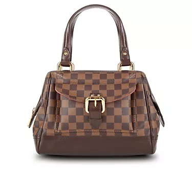 Pre-Owned Louis Vuitton Knightsbridge Damier Ebene Brown