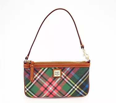 Dooney & Bourke Coated Cotton Windsor Slim Wristlet