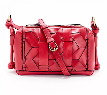 Patricia Nash Woven Leather Livadia Shoulder Bag