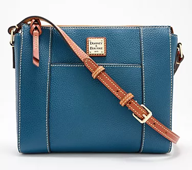 "As Is" Dooney & Bourke Pebble Leather Large Lexington Crossbody