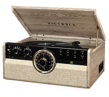 Victrola 6-in-1 Empire Bluetooth Record Player