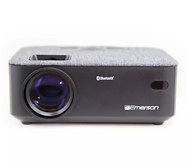 Emerson Portable Projector w/ Portable Screen &Carrying Case