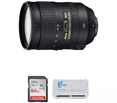 Nikon NIKKOR 28-300mm f/3.5-5.6G ED VR Lens Bundle