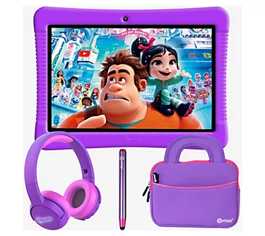Contixo 10.1" 32GB Kids Tablet w/ Headphones,Bag & Stylus