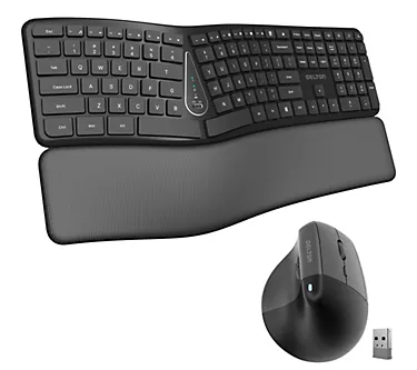Delton KB250 Wireless Keyboard and S38 OpticalMouse Combo
