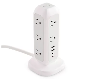 Verbatim Power Strip Tower USB-C/USB-A