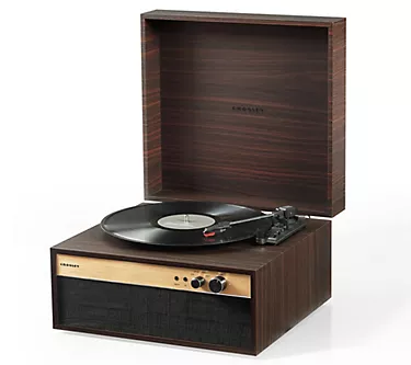 Crosley Jasper 3-Speed Turntable with Bluetooth Speaker