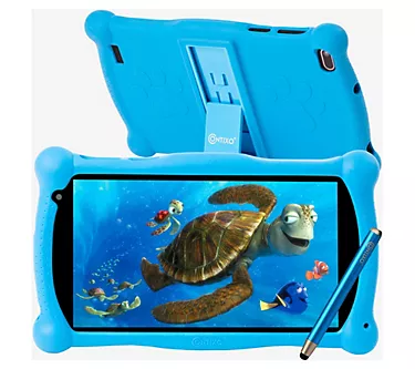 Contixo 7" 16GB Kids Android Tablet w/ Stylus,Case & Stand