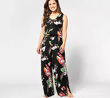 Bumblebella by Jill Martin Tall Dreamy Jersey Wide-Leg Jumpsuit