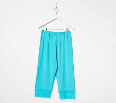 Breezies Lounge Lace Trim Pant