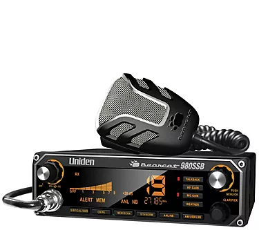 Uniden Bearcat 980 CB Radio with SSB and 7 Color Display