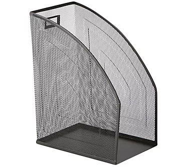 Mind Reader 2-Piece Mesh Magazine and File Organizer