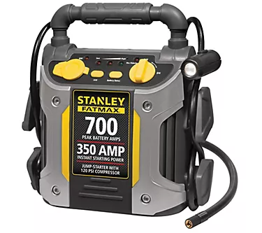 Stanley 350 Instant 700 Peak Amp Jump Starter &Air Compressor