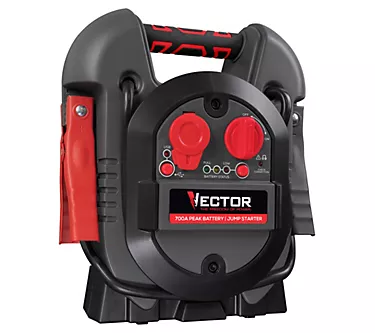Vector Rechargeable  700 Peak Amp Jump Starterw/ USB Port