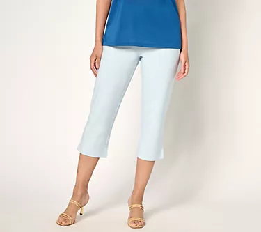 BEAUTIFUL by Lawrence Zarian Regular Pull-On Hollywood Waist Capri