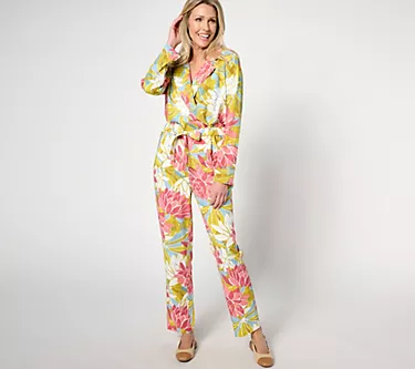 BEAUTIFUL by Lawrence Zarian The JJ Regular Draped Belted Jumpsuit