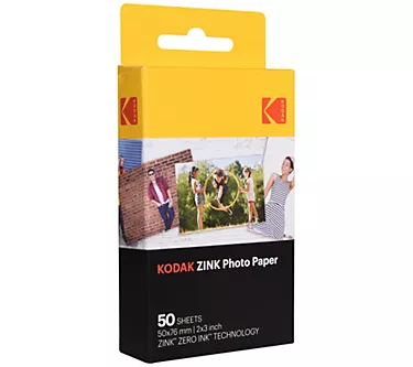 KODAK ZINK 2x3 Photo Paper 50-Pack