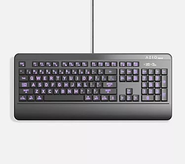 Azio KB540 Antimicrobial USB Keyboard for Mac