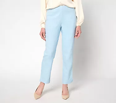 BEAUTIFUL by Lawrence Zarian Regular Stretch Hollywood Waist Ankle Pant
