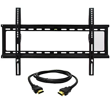 MegaMounts Fixed 32" to 70" TV Wall Mount withHDMI Cable