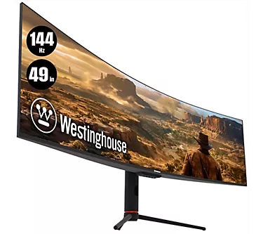 Westinghouse 49" Curved UltraWide QHD GamingMonitor