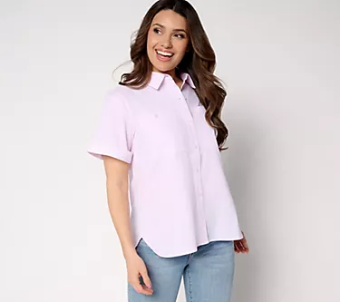 Joan Rivers Striped Seersucker Short Sleeve Button Front 1 61161-joan-rivers-striped-seersucker-short-sleeve-button-front-1.webp