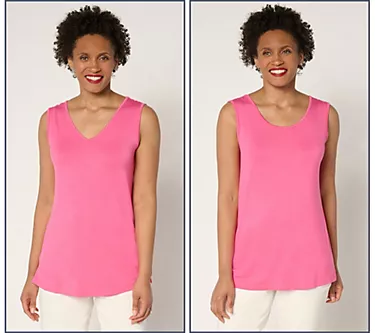 Brandis Dress Out Loud Reversible Tank Top
