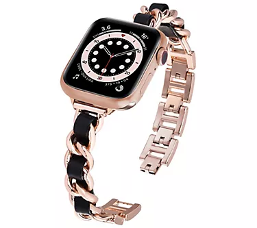 WorryFree Gadge ts  Apple Watch 38/40/41mm Sli m Metal Band