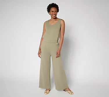 Martha Stewart Signature Regular Comfort Stretch Jumpsuit