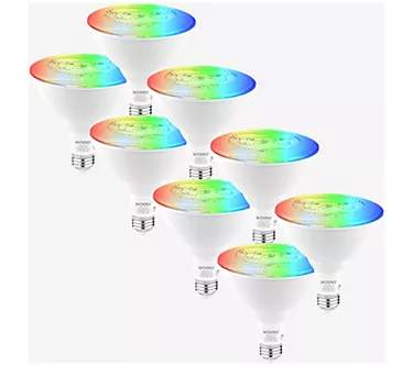 XODO Smart Floodlight LED Bulb 8-Pack Multi-Col or WiFi E26 11