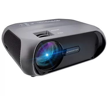 Monster Vision Wireless 1080P FHD TFT Projector w/ 120" Screen