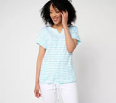 Belle by Kim Gravel Cape Cod Stripe Slub Knit Drawstring Top 1 67364-belle-by-kim-gravel-cape-cod-stripe-slub-knit-drawstring-top-1.webp