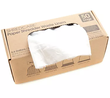 Shredcare Shredder 50-Count Waste Liners