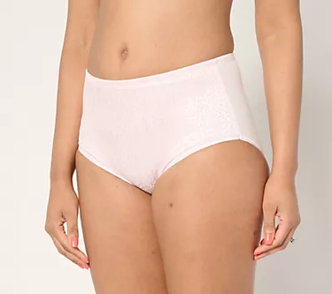 Breezies Wild Rose High Waisted Shaping Brief Set of 2