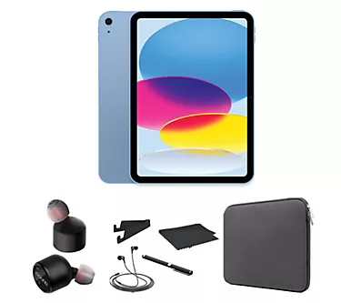 Refurbished Apple iPad 10.9" 10th Gen 256GB Wifi Bundle