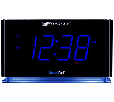 Emerson Smartset Alarm Clock Radio w/ BluetoothSpeaker