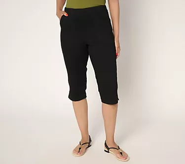 Denim & Co. Petite Black Flat Front Side Pocket Skimmer 1 73327-denim-co-petite-black-flat-front-side-pocket-skimmer-1.webp