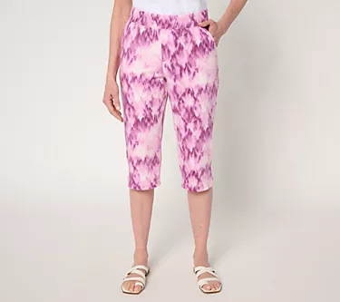 Denim & Co. Beach Jersey Tall Printed or Solid Skimmer
