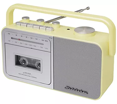 Studebaker Portable Cassette Player/Recorder wih AM/FM Radio 1 7374-studebaker-portable-cassette-player-recorder-wih-am-fm-radio-1.webp