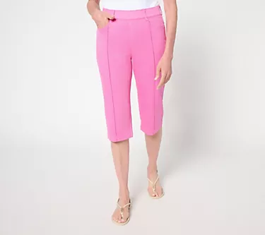 Isaac Mizrahi Live! Regular True Denim Color Pedal Pusher