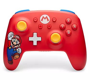 PowerA Wireless Controller for Nintendo Switch- Mario Joy