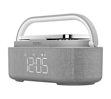 Incipio Wireless Charging Alarm Clock and Speaker