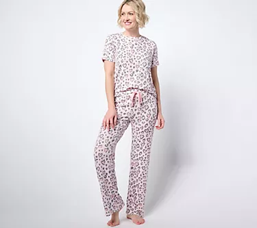 P.J. Salvage x Cozy Zoe Short Sleeve Tee & Pant Lounge Set