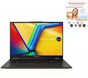 ASUS Vivobook S 16" Flip Touch Laptop, Ryzen 5 8GB, 512GB SSD with Voucher