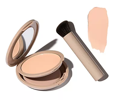 No Makeup Makeup 4-in-1 Foundation with Brush