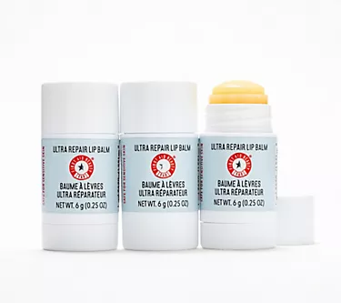 First Aid Beauty 3-Piece Lip Balm Bundle