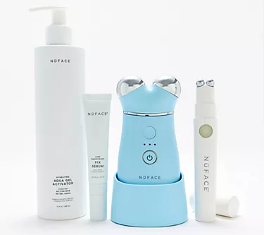 NuFace Trinity+ & The FIX w/ Aqua Gel and The Fix Serum
